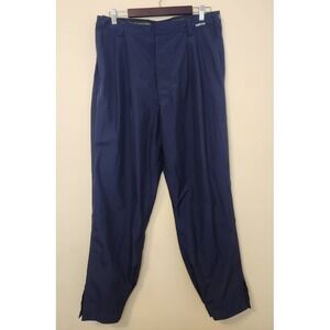 Zero Restriction Tour Series Gore-Tex Mens Large Navy Golf Pants Ankle Zip